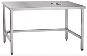 Стол для сбора отходов Abat ССО-4 (нерж) (210000180574) в ШефСтор (chefstore.ru)